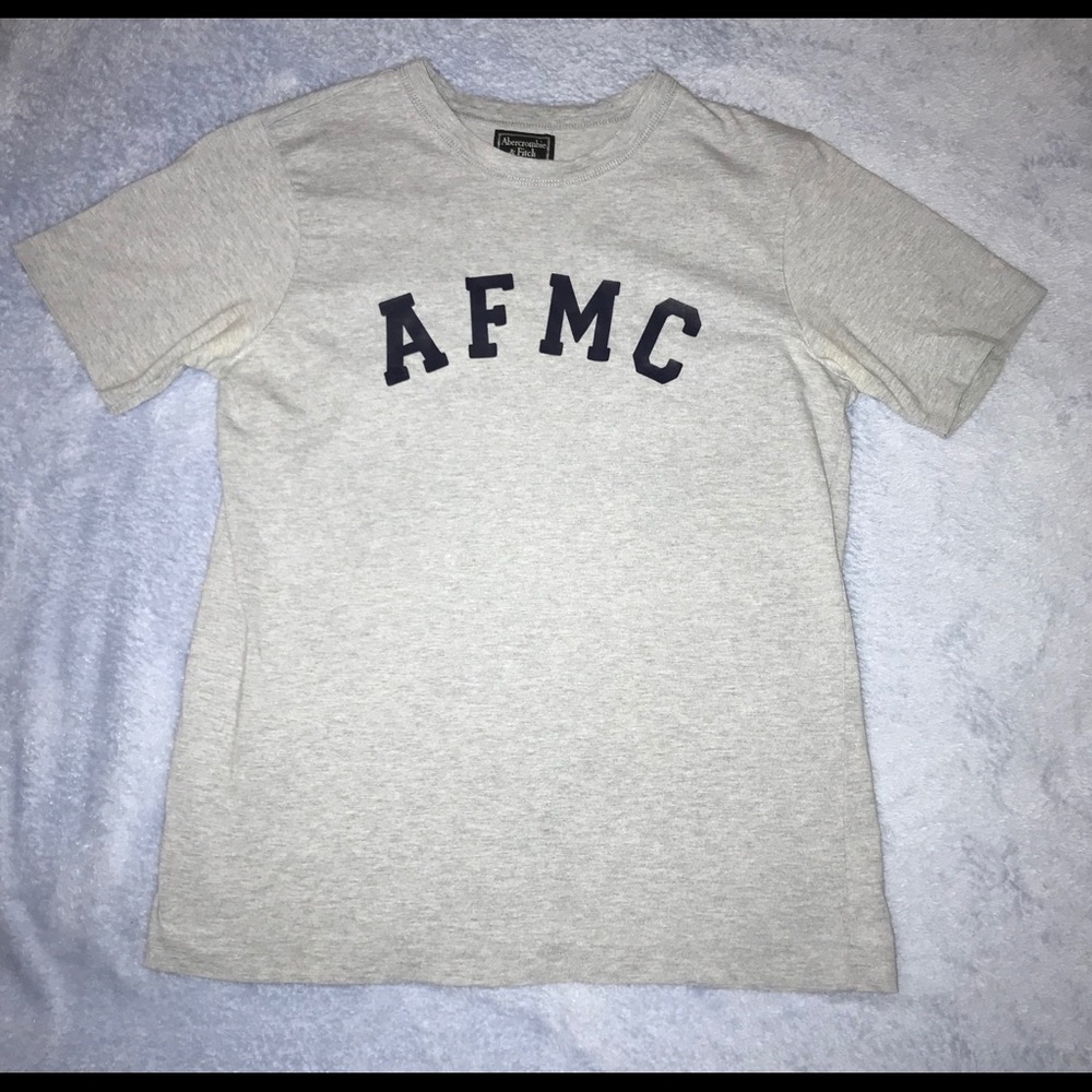 Abercrombie & Fitch Heather Blue Shirt, Medium Good Condition